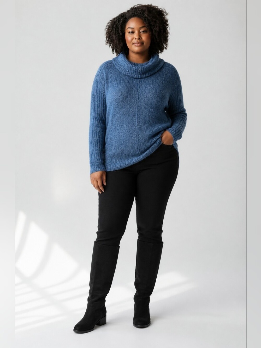 RD Style Woods Cowl Neck Pullover